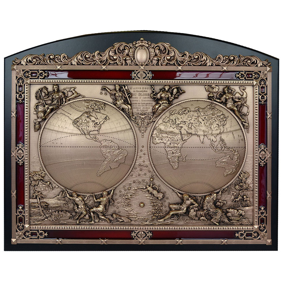 Панно "Карта мира" - артикул: 18312 | Мосподарок 