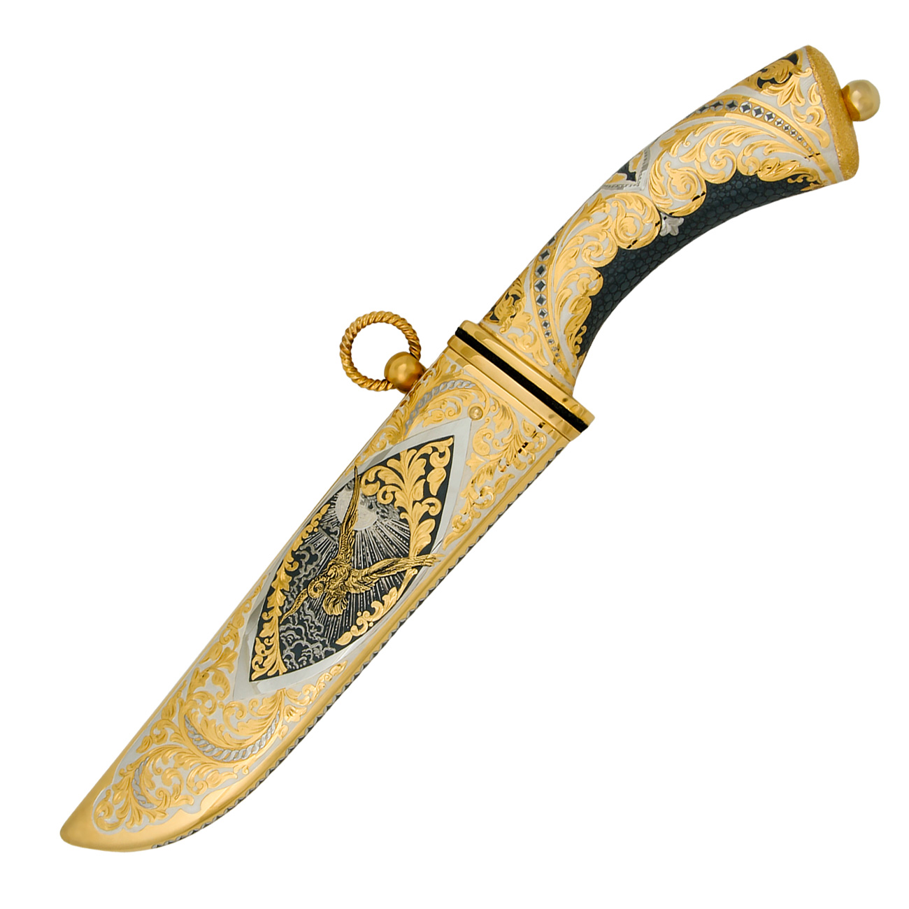 Нож "Орел" Златоуст - артикул: 310130 | Мосподарок 