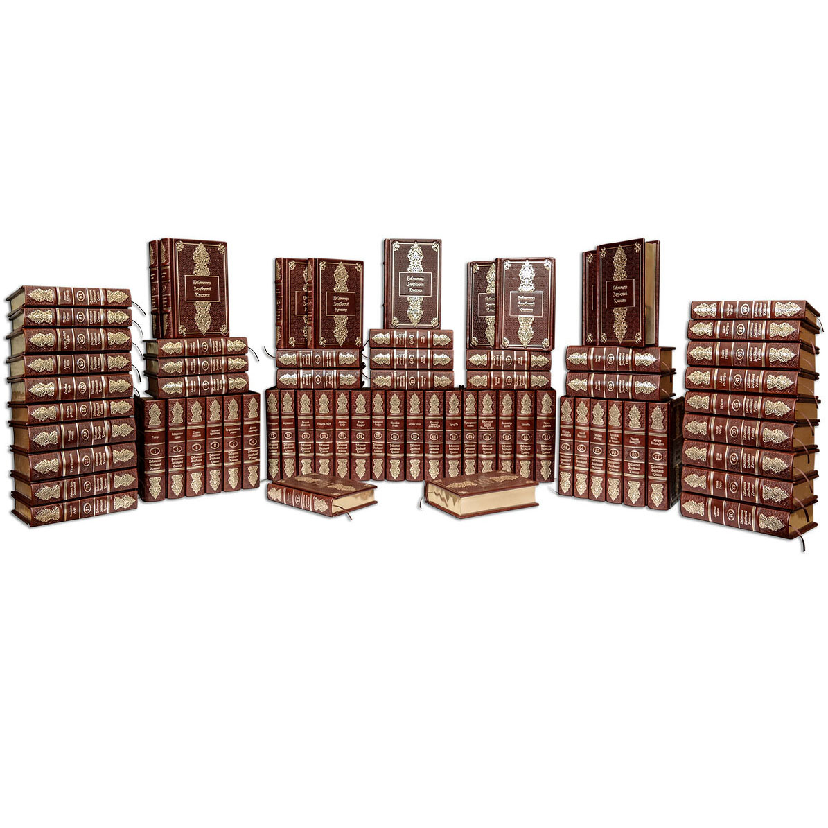 Подарочная библиотека зарубежной классики в 100 томах (Robbat Cognac) - артикул: 505536 | Мосподарок 