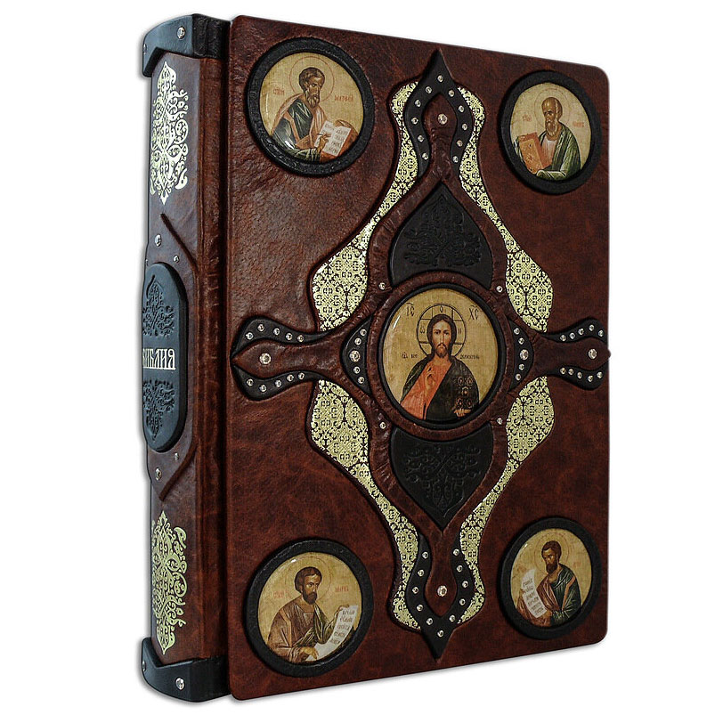 Подарочное издание "Библия" (с иконами) - артикул: 505354 | Мосподарок 