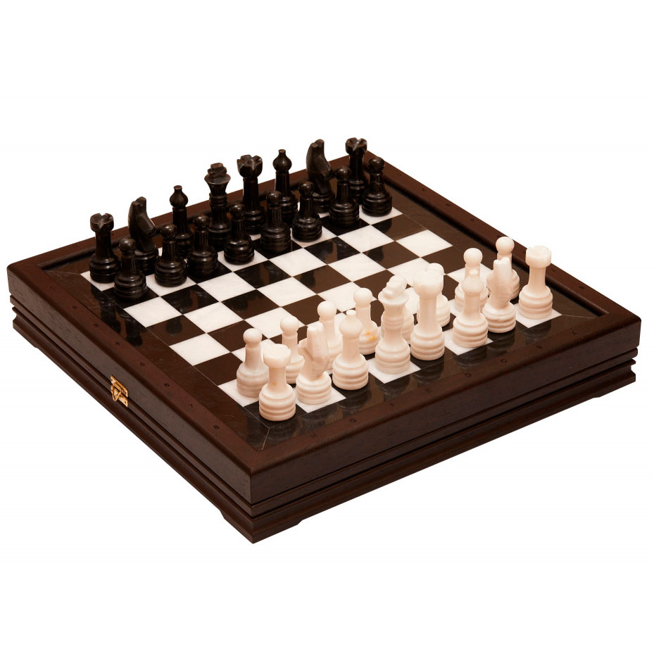 Шахматы из камня "Классика" - артикул: 207576 | Мосподарок 