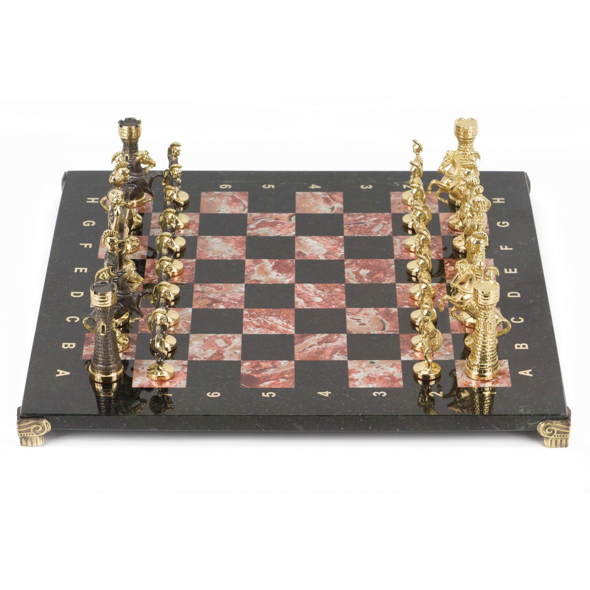 Шахматы "Римляне" (бронза креноид) - артикул: 017811 | Мосподарок 