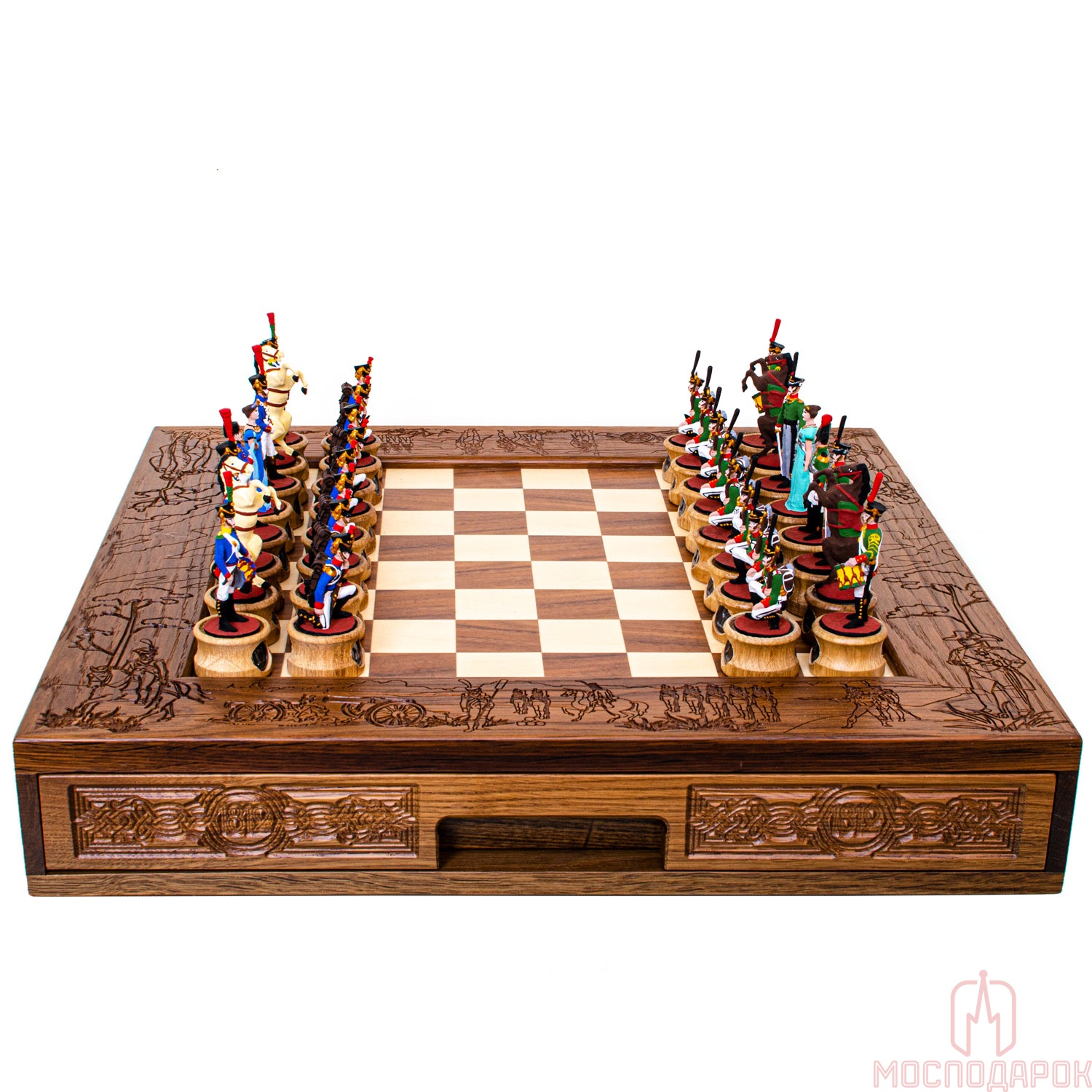 Шахматы "Бородинское сражение" - артикул: RTS52X | Мосподарок 