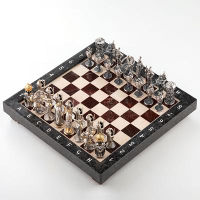 Серебряные шахматы «Московия против Орды»