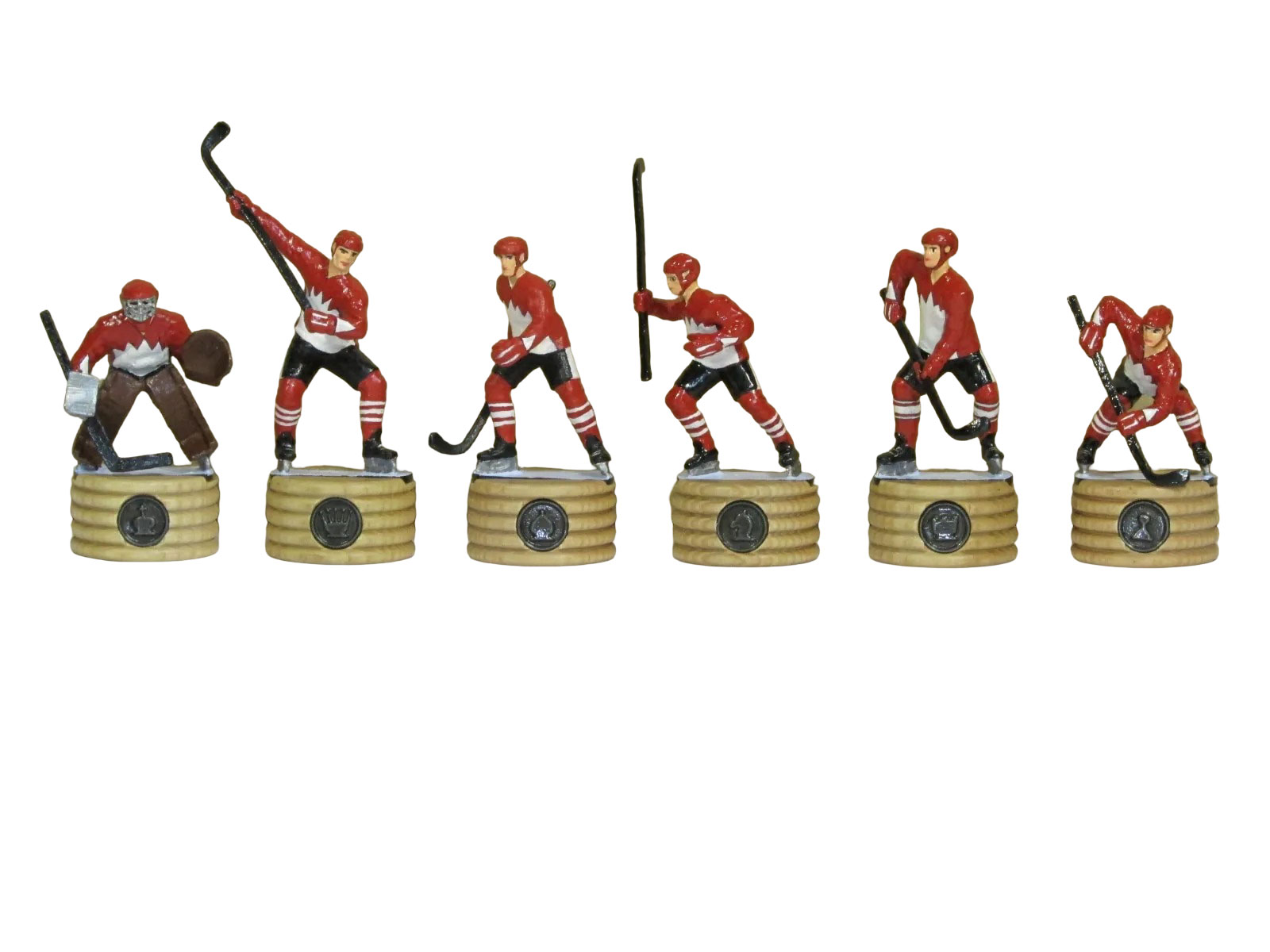 Шахматы «Хоккей - Золотая серия КАНАДА-СССР» - артикул: 120-58.USSR | Мосподарок 