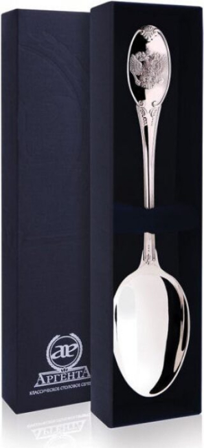 Серебряная столовая ложка "Единство" Серебряная столовая ложка "Единство"