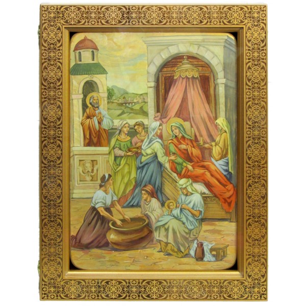 Живописная икона "Рождество Пресвятой Богородицы" - артикул: 81007 | Мосподарок 