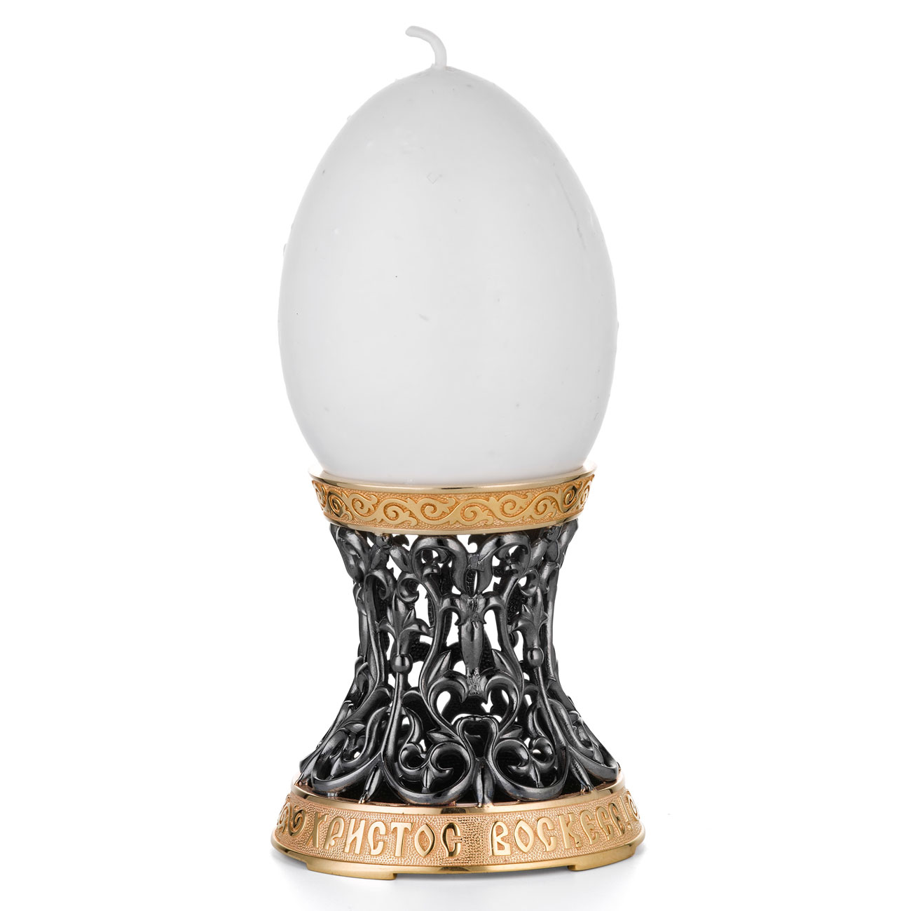 Серебряная подставка под пасхальное яйцо - артикул: ALT00467 | Мосподарок 