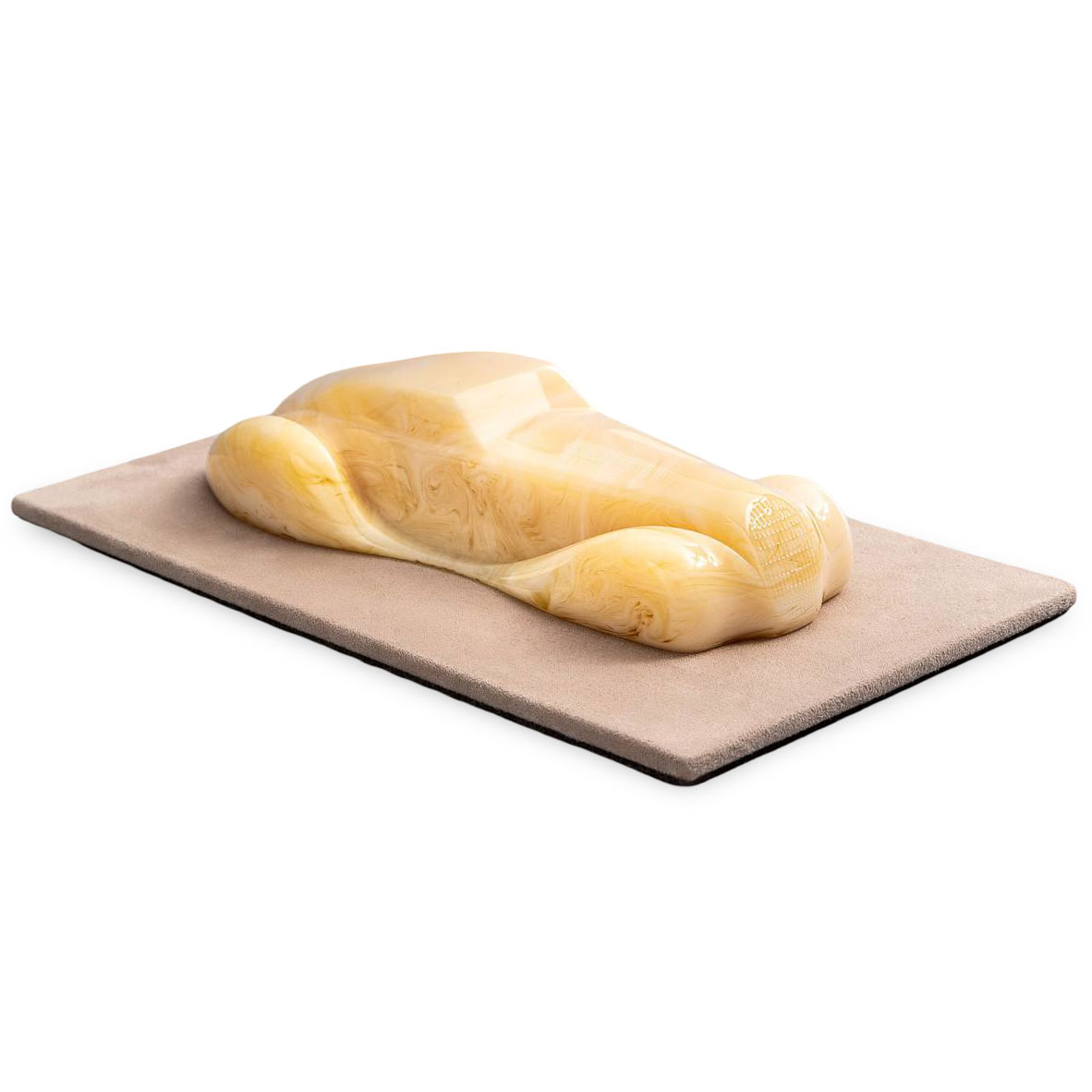 Декоративная статуэтка из светлого янтаря «Автомобиль» - артикул: 177018 | Мосподарок 