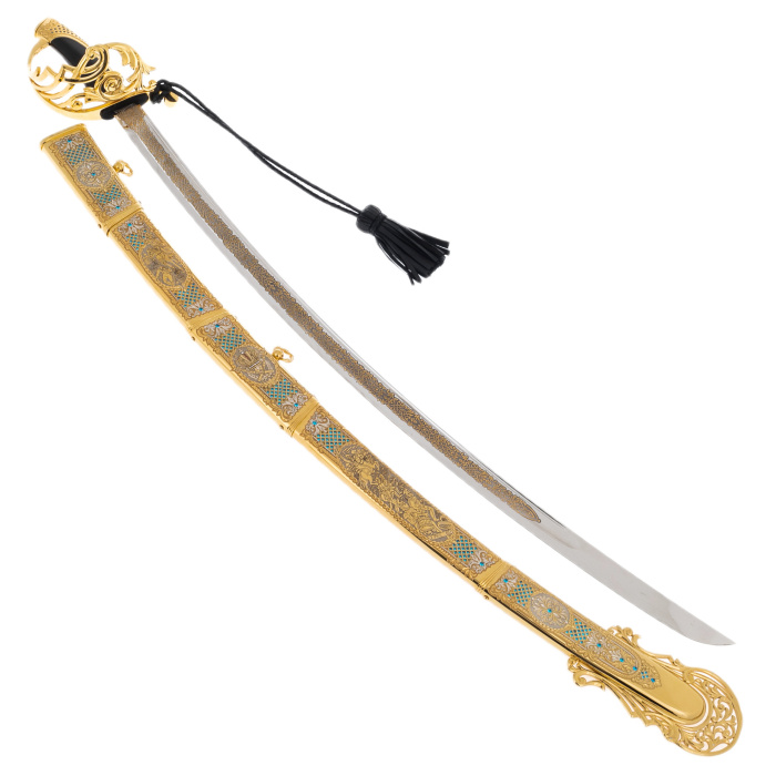 Сабля "За веру и верность" Златоуст - артикул: 301223 | Мосподарок 