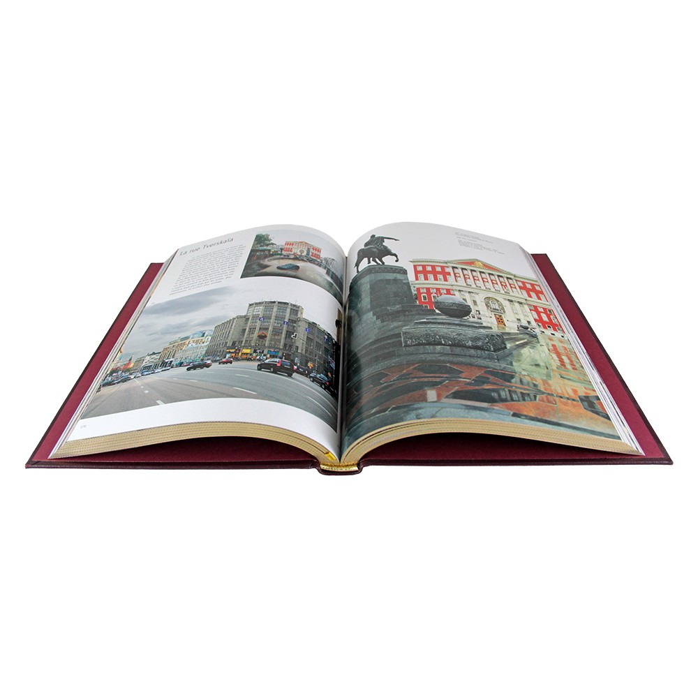 Подарочная книга "Москва" на французском языке (средний формат) - купить в Москве | Мосподарок