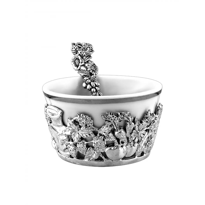 Серебряный набор для специй "Натюрморт" с чернением - артикул: AK01424 - стоимость: 36 400 руб. Серебряный набор для специй "Натюрморт" с чернением - артикул: AK01424 | Мосподарок