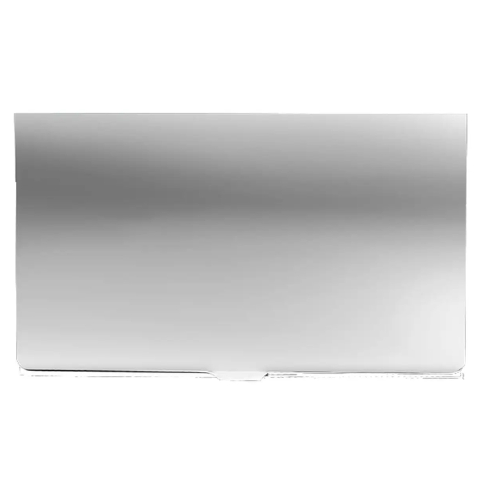 Серебряная визитница гладкая - артикул: AK01801 | Мосподарок 