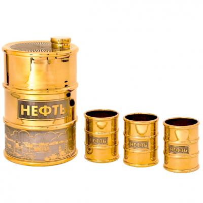 Набор для водки "Нефть" Златоуст - купить в Москве | Мосподарок