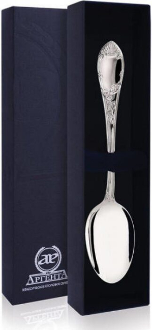 Серебряная десертная ложка "Престиж" Серебряная десертная ложка "Престиж"
