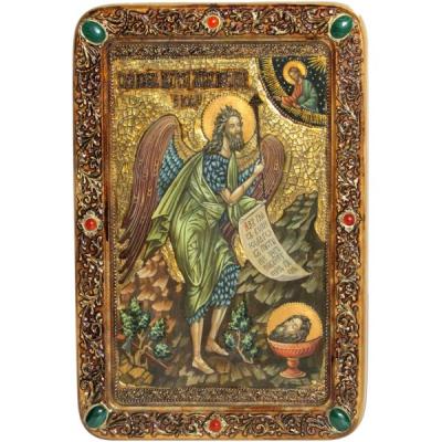 Живописная икона "Пророк и Креститель Иоанн Предтеча"