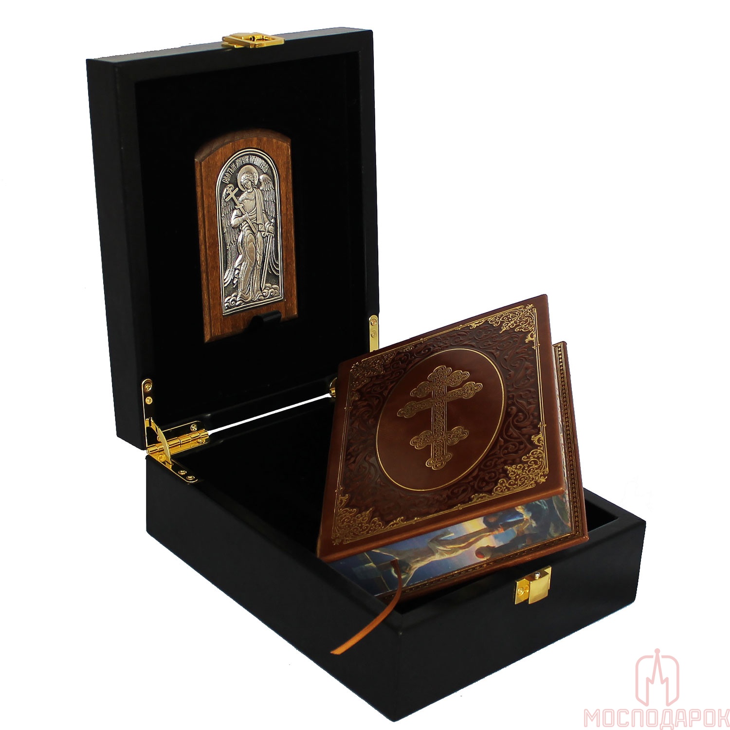 Подарочное издание "Православный молитвослов" с иконой Ангел Хранитель - артикул: 205323 | Мосподарок 