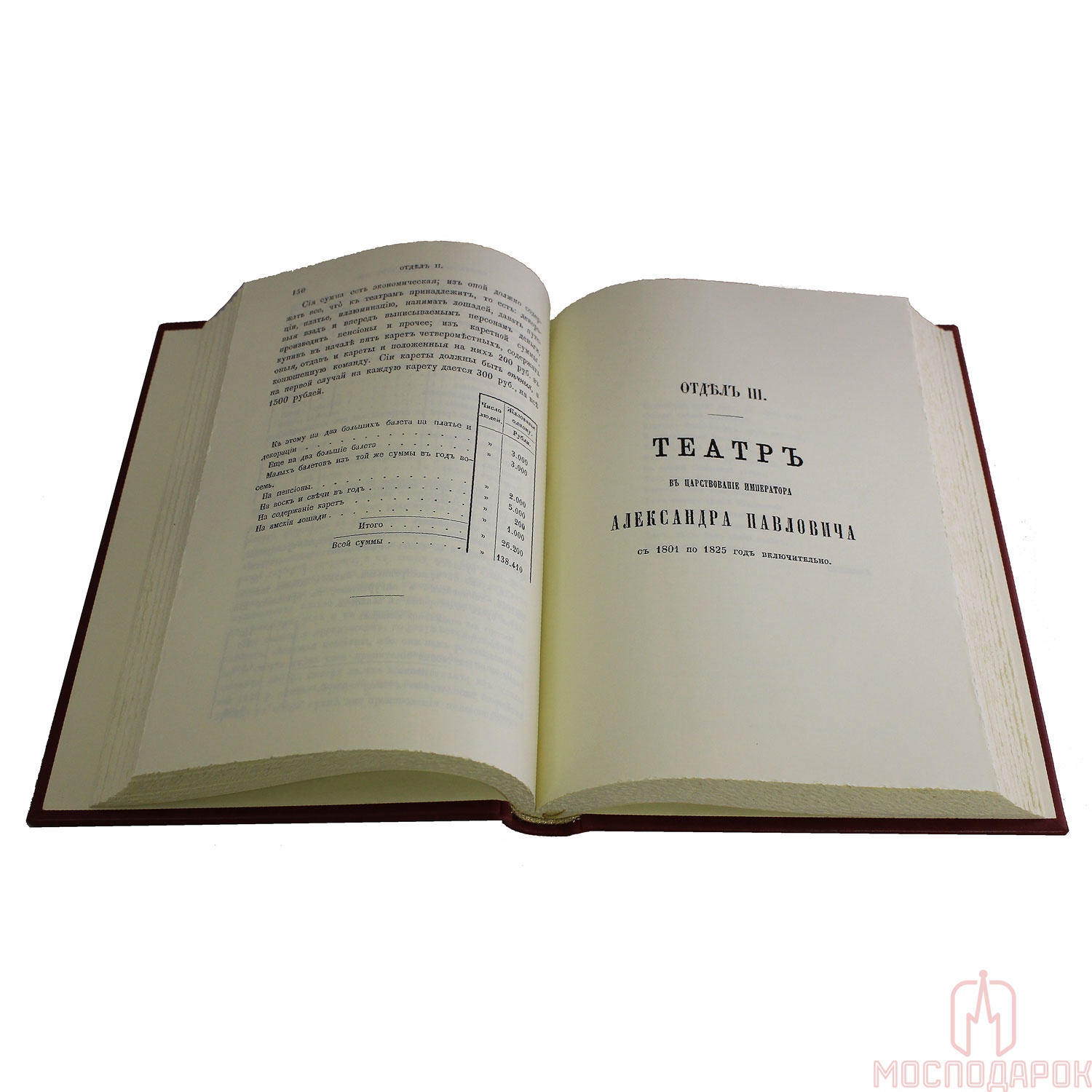 Подарочная книга "Летопись Русского театра" - купить в Москве | Мосподарок