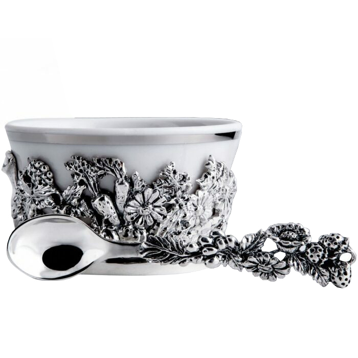 Серебряный набор для специй "Натюрморт" с чернением - артикул: AK01424 - стоимость: 36 400 руб. Серебряный набор для специй "Натюрморт" с чернением - артикул: AK01424 | Мосподарок