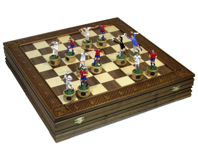 Подарочные шахматы «Футбол - ЦСКА»