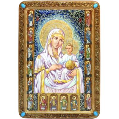 Живописная икона "Иерусалимская Гефсиманская икона Божией Матери"