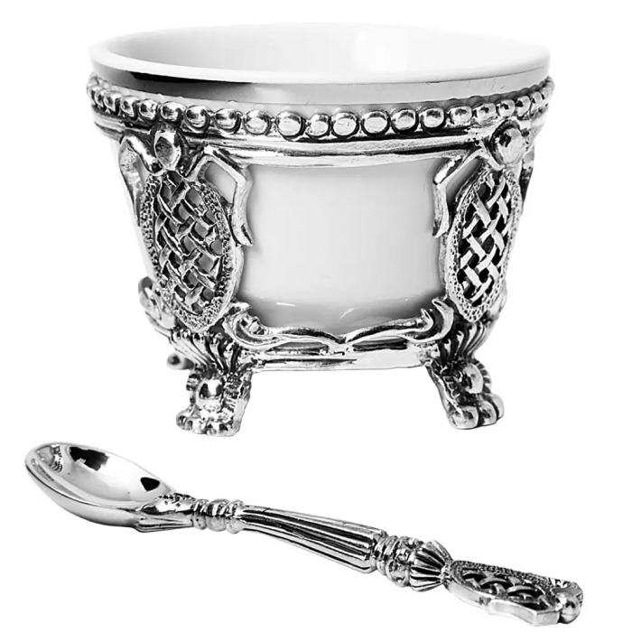 Серебряный набор для специй "Меценат" №1 с чернением - артикул: AK01425 - стоимость: 32 600 руб. Серебряный набор для специй "Меценат" №1 с чернением - артикул: AK01425 | Мосподарок