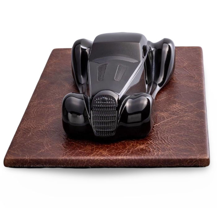 Декоративная статуэтка из темного янтаря «Автомобиль» - артикул: 177019 | Мосподарок 