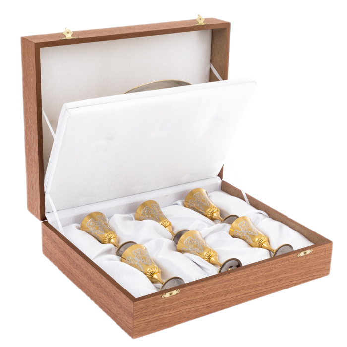 Набор фужеров на 6 персон "Нефритовый" Златоуст - артикул: 301501 | Мосподарок 