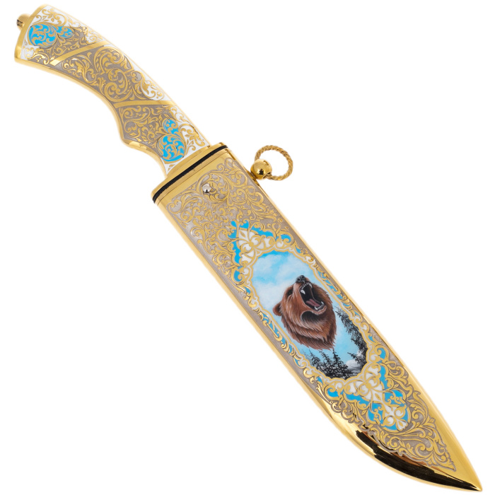 Набор для водки "Охотник" на 6 персон, Златоуст - артикул: 301604 | Мосподарок 