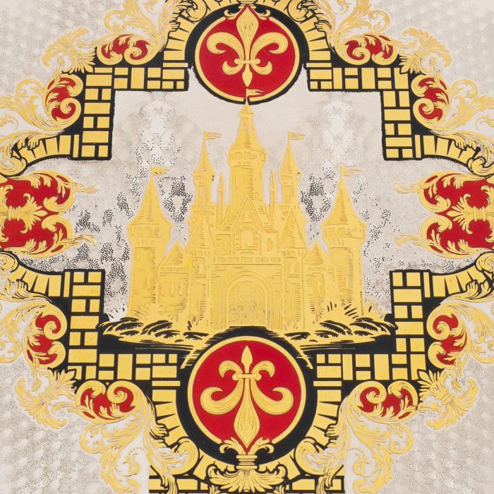 Набор для водки "Царский" с нефритом, на 6 персон, Златоуст - артикул: 301415 | Мосподарок 