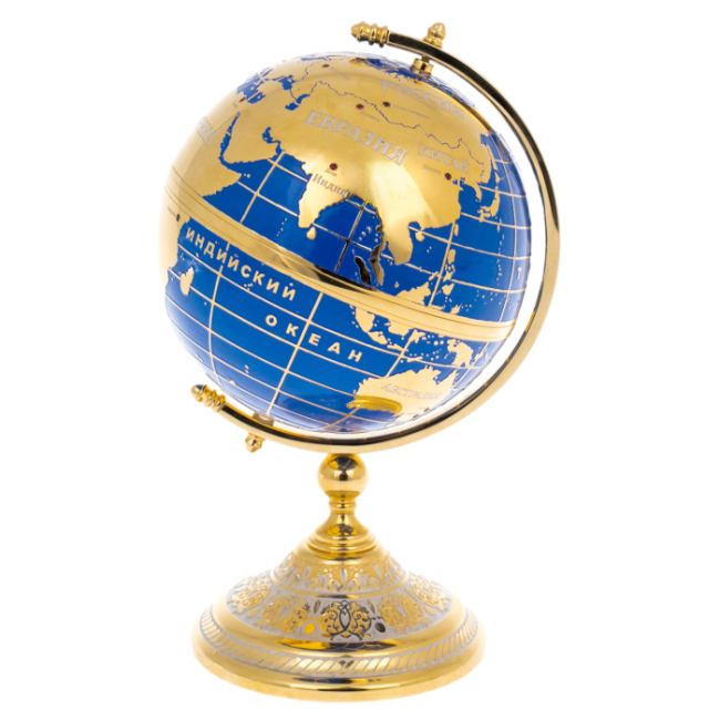 Сувенир "Глобус" Златоуст