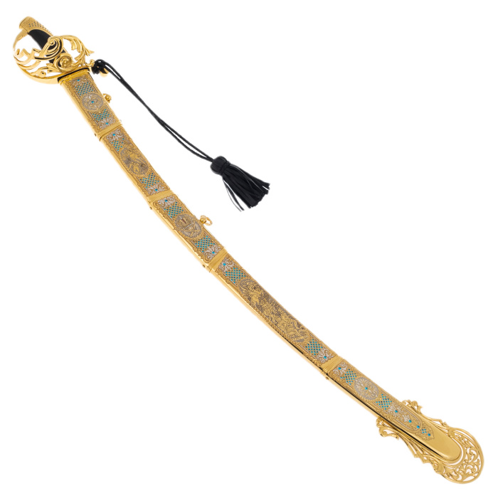 Сабля "За веру и верность" Златоуст - артикул: 301223 | Мосподарок 
