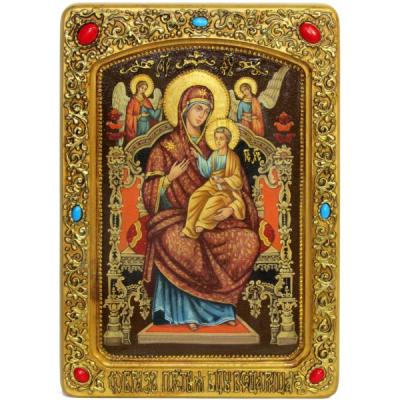 Живописная икона Божией матери «Всецарица (Пантанасса)»