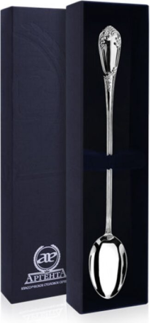 Серебряная ложка для напитков "Престиж" на 1 персону Серебряная ложка для напитков "Престиж" на 1 персону