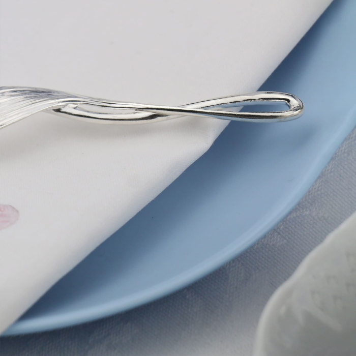 Ситечко для заваривания чая из серебра "Тюльпан" - артикул: AK01287 | Мосподарок 