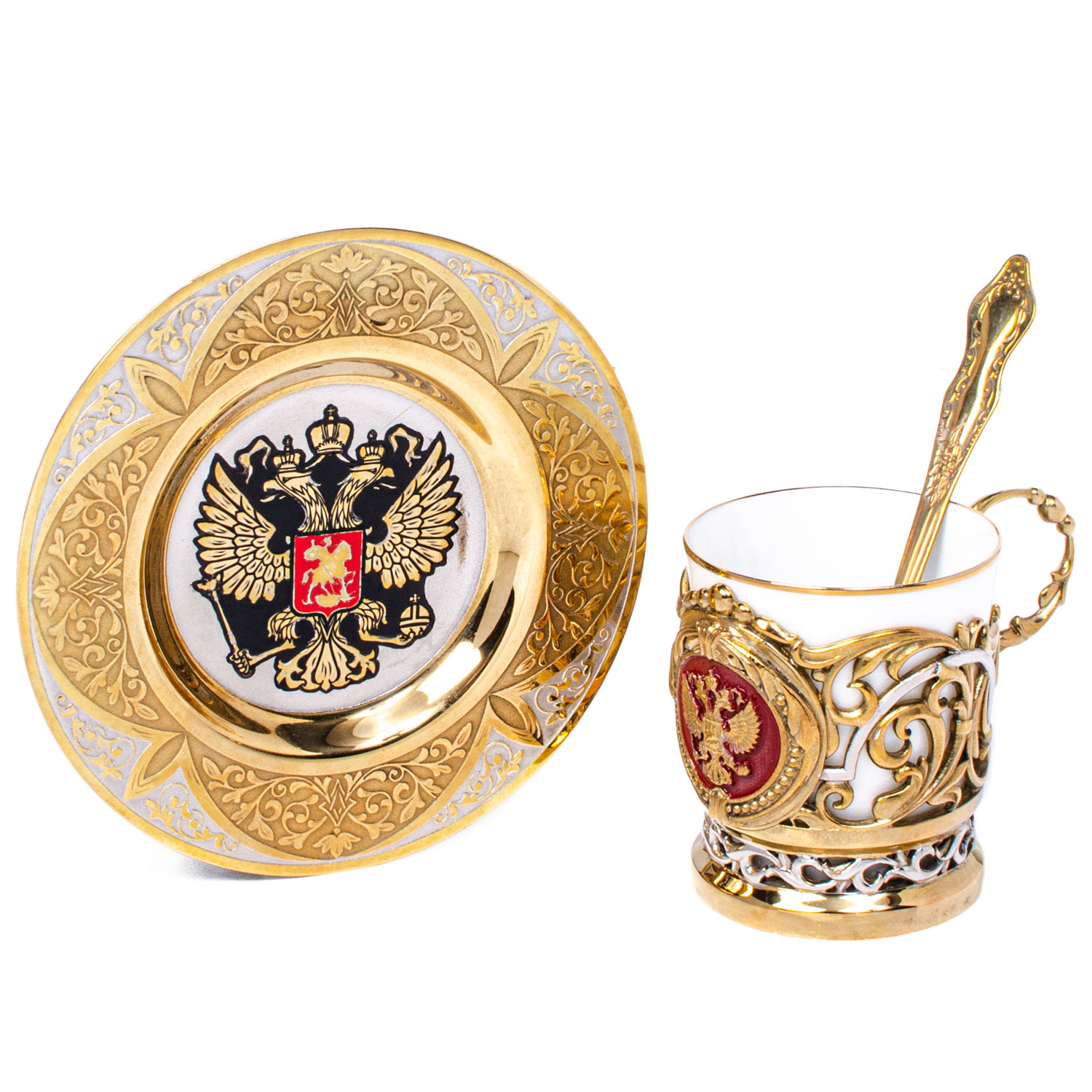 Кофейный набор "Россия" Златоуст - артикул: 330012 | Мосподарок 