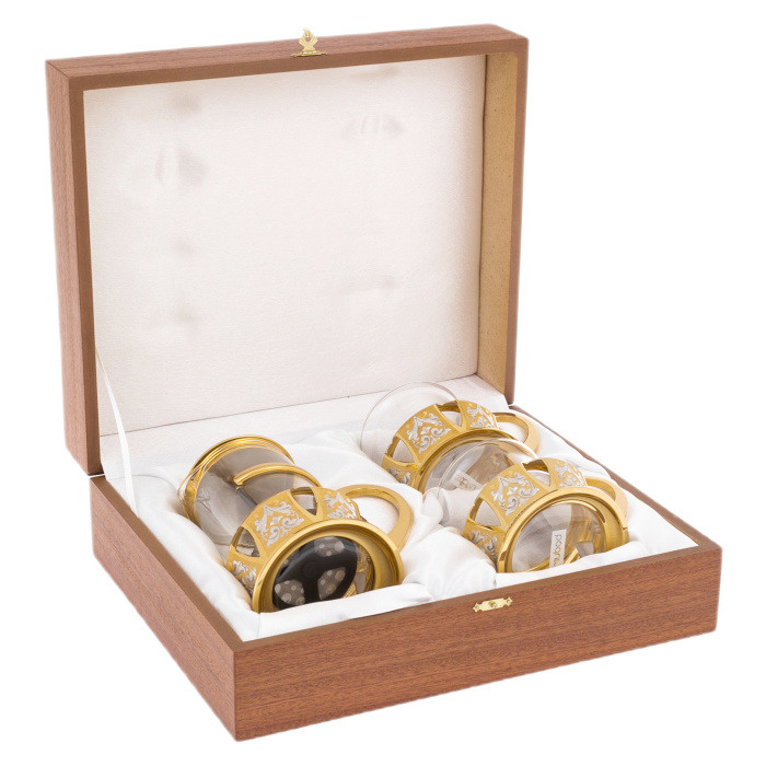 Френч-пресс  для чая "Чаепитие" на 2 персоны, Златоуст - артикул: 301260 | Мосподарок 