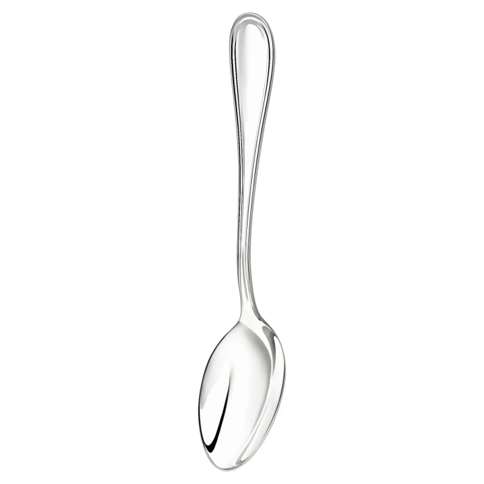 Серебряный столовый набор "Капелька": вилка, ложка, нож, чайная ложка, на 6 персон, 24 предмета - артикул: AK01829 | Мосподарок 