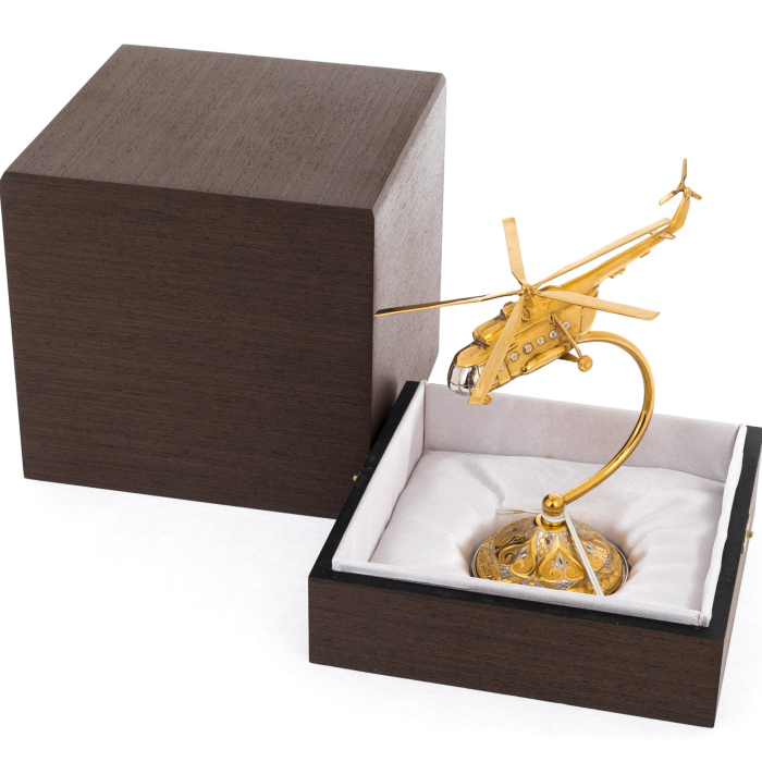 Сувенир "Вертолет" Златоуст - артикул: 301159 | Мосподарок 