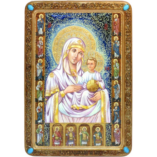 Живописная икона "Иерусалимская Гефсиманская икона Божией Матери" - артикул: 810928 | Мосподарок 