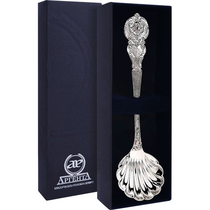 Серебряная чайная ложка "Богема" - артикул: AK01318 - стоимость: 13 600 руб. Серебряная чайная ложка "Богема" - артикул: AK01318 | Мосподарок