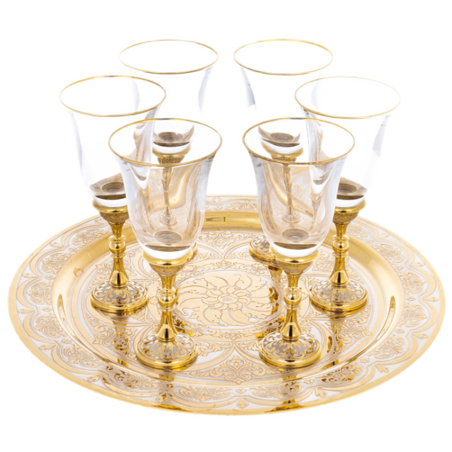 Набор фужеров для шампанского на 6 персон "Изыск" Златоуст
