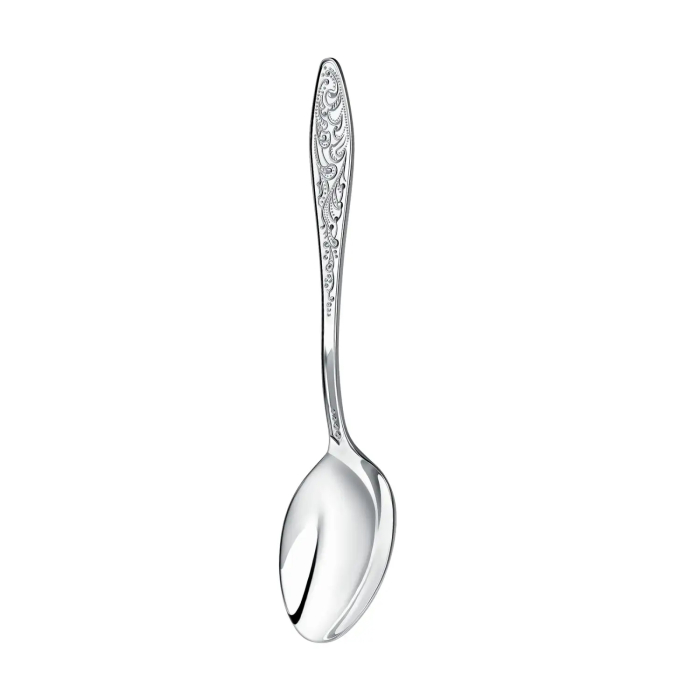 Серебряная десертная ложка "Морозко" - артикул: AK01322 - стоимость: 15 000 руб. Серебряная десертная ложка "Морозко" - артикул: AK01322 | Мосподарок
