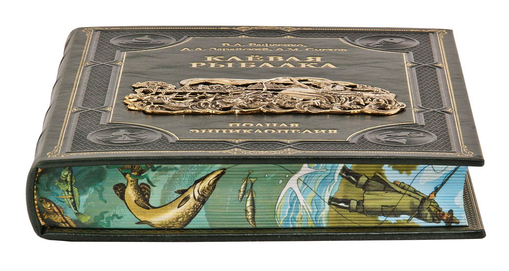 Подарочный набор "Рыбацкий" в ларце (морские рыбы) - артикул: ПНКРМ-65м | Мосподарок 