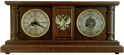 Часы настольные «Герб РФ»