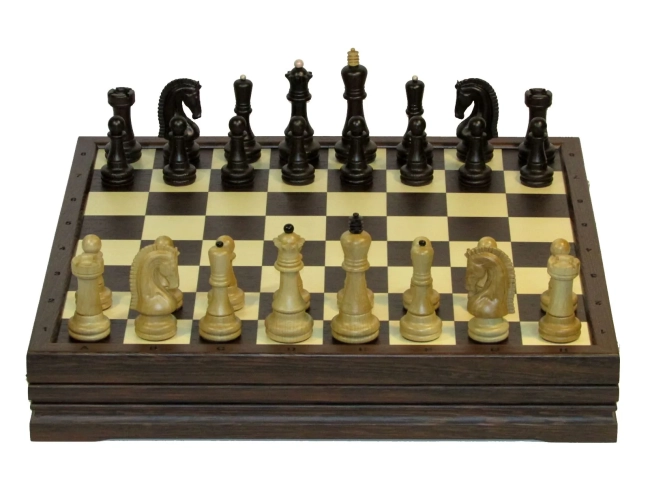 Шахматы "Классические" стандартные деревянные утяжеленные