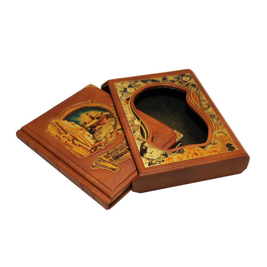 Подарочная книга "Мудрые мысли о деньгах и богатстве" - артикул: 121200 | Мосподарок 