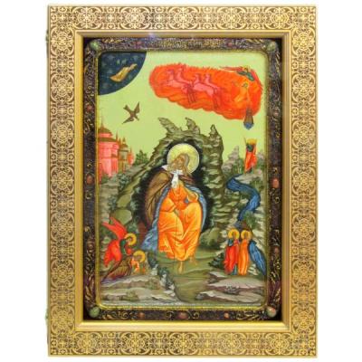 Живописная икона "Пророк Илия Фесфитянин"