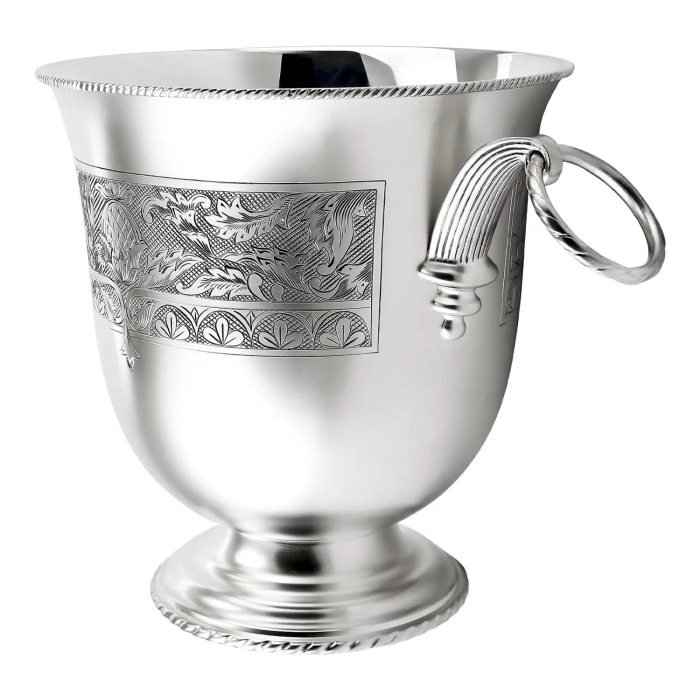 Серебряная емкость для льда №3 - артикул: AK01835 | Мосподарок 