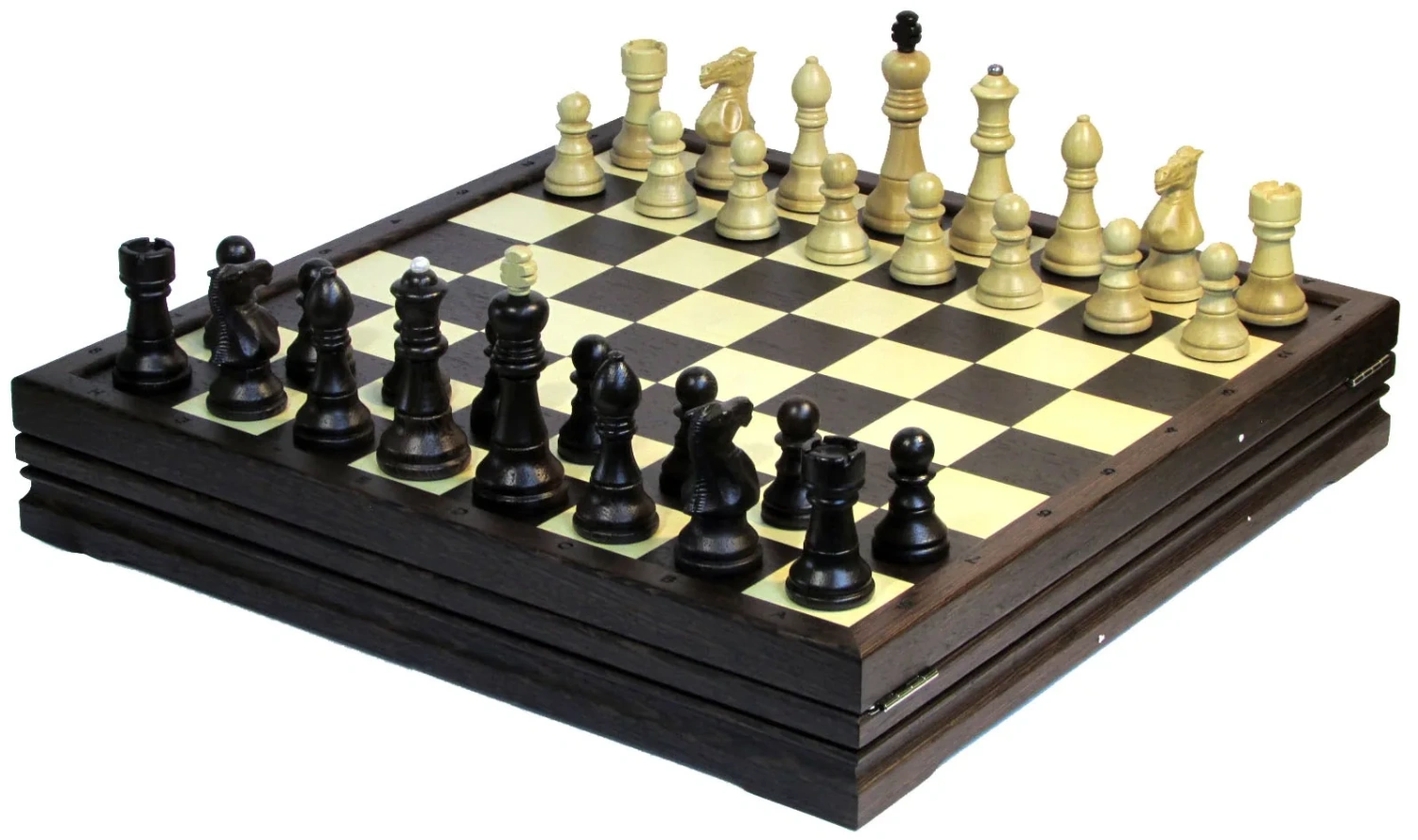 Шахматы "Классические" из дерева утяжеленные - артикул: 120-7851 | Мосподарок 